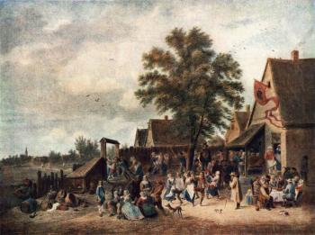 David Teniers The Younger : The Village Feast